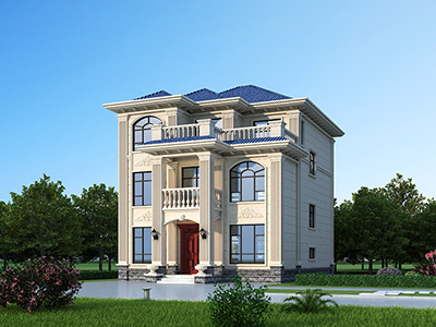 農(nóng)村三層自建房設(shè)計圖大全  歐式風(fēng)格BZ3725-簡歐風(fēng)格